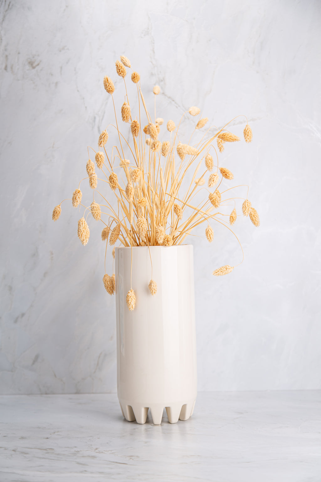 1002 - Ceramic Vessel - Polished Pewter Liner