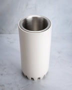 1002 - Ceramic Vessel - Satin Pewter Liner